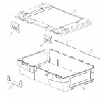 Rems  XL Boxx Carry Case Spare parts